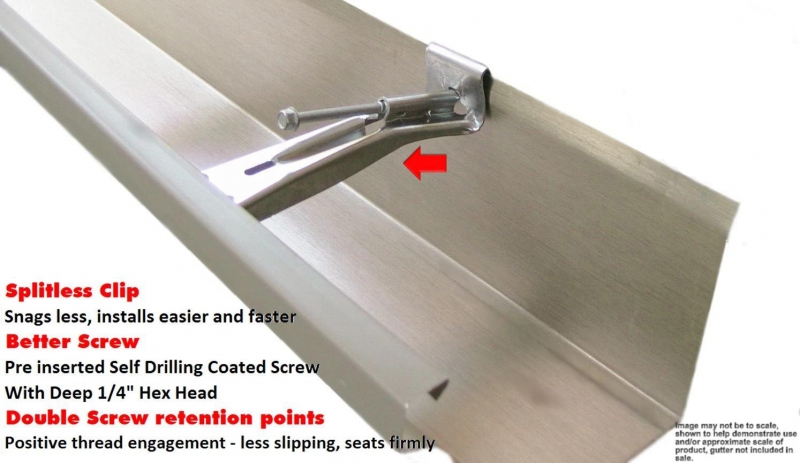 Are hidden gutter hangers better than exposed ones?