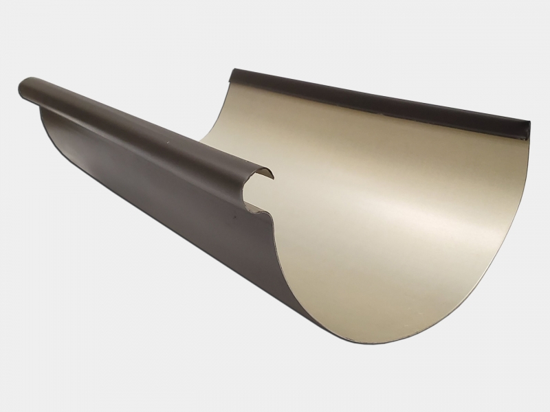 Reverse Bead 24 Gauge Kynar Steel Half Round Gutte