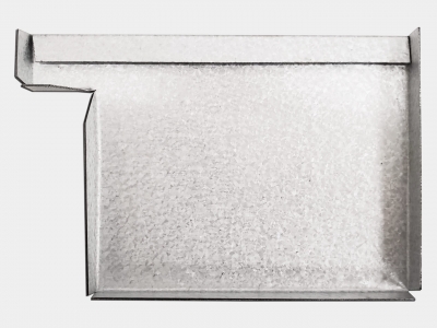 A-Style Commercial Galvalume Plus Box Gutter Left ...